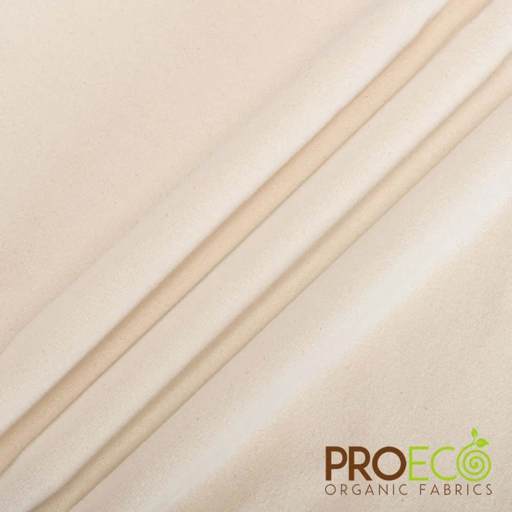 ProECO® Stretch-FIT Heavy Organic Cotton Rib Fabric (W-414)