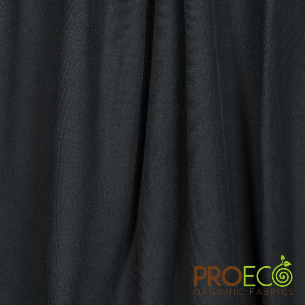 ProECO® Stretch-FIT Heavy Organic Cotton Rib Fabric (W-414)