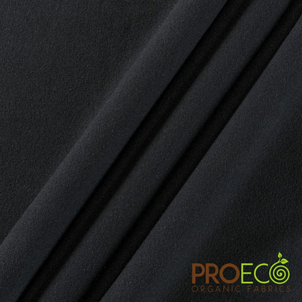 ProECO® Stretch-FIT Heavy Organic Cotton Rib Fabric (W-414)