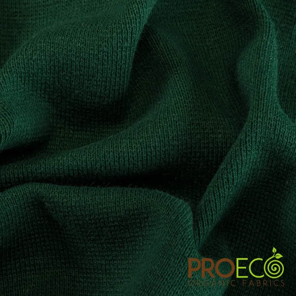 ProECO® Stretch-FIT Heavy Organic Cotton Rib Fabric (W-414)