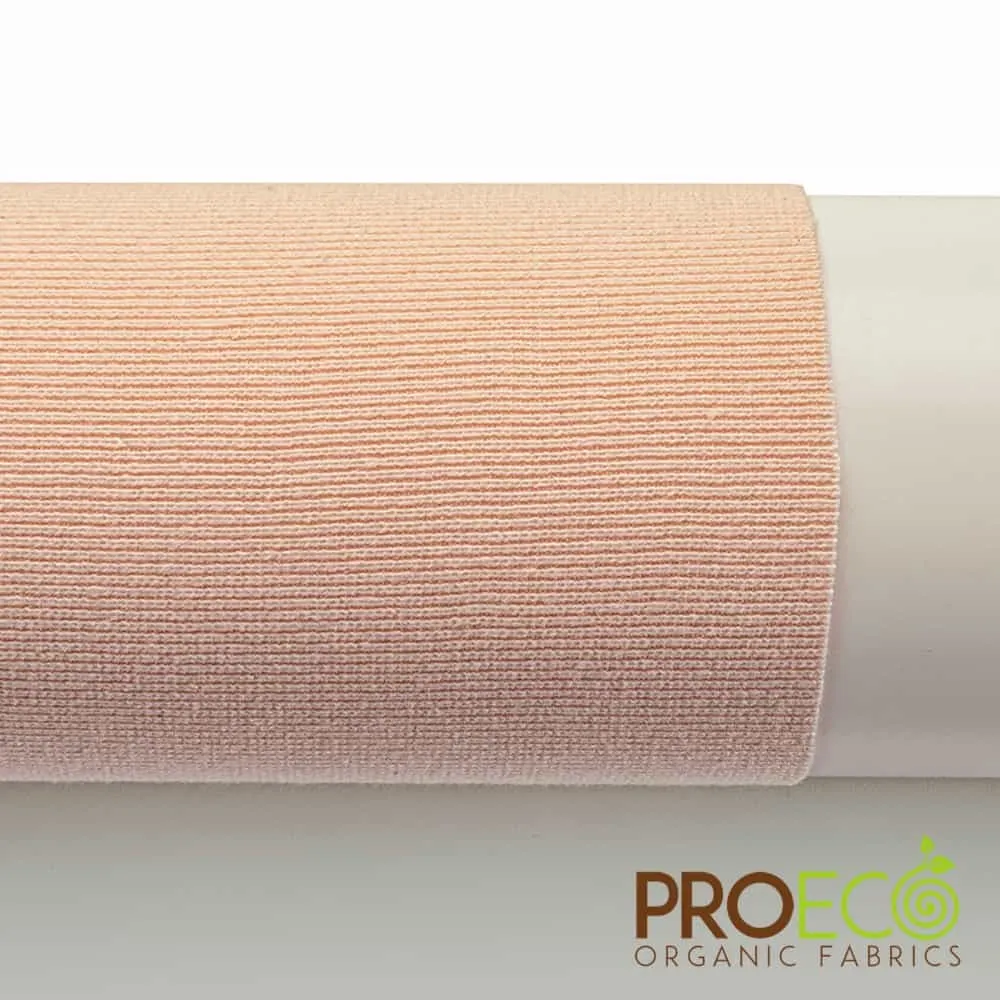 ProECO® Stretch-FIT Heavy Organic Cotton Rib Fabric (W-414)