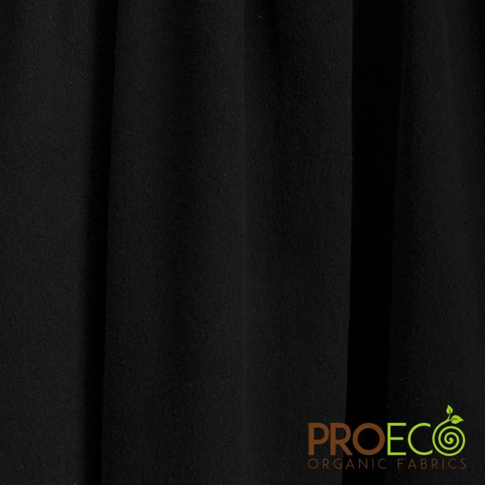 ProECO® Stretch-FIT Organic Cotton Fleece Fabric (W-413)