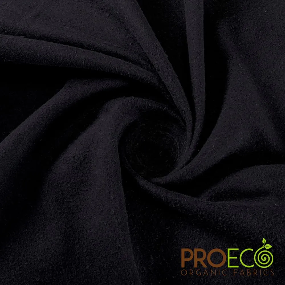 ProECO® Stretch-FIT Organic Cotton Fleece Fabric (W-413)