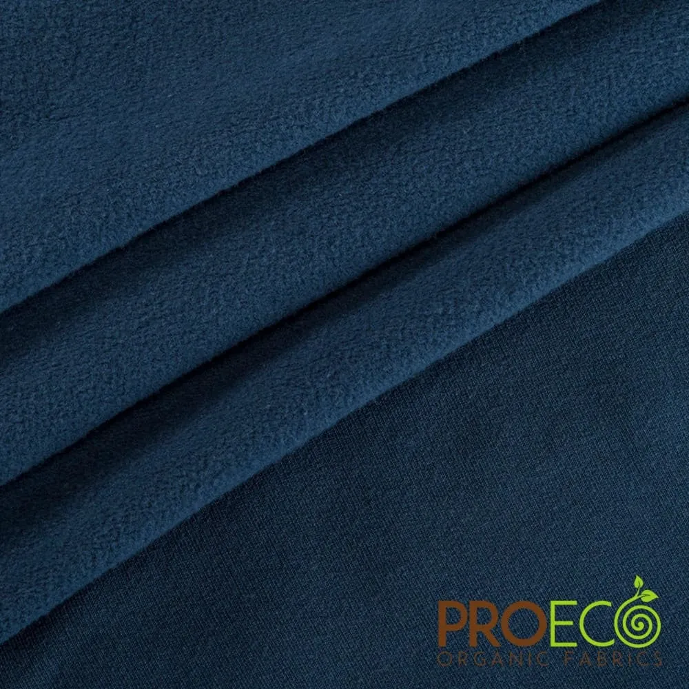 ProECO® Stretch-FIT Organic Cotton Fleece Fabric (W-413)