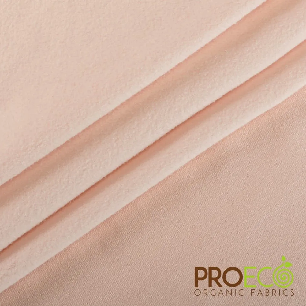 ProECO® Stretch-FIT Organic Cotton Fleece Fabric (W-413)