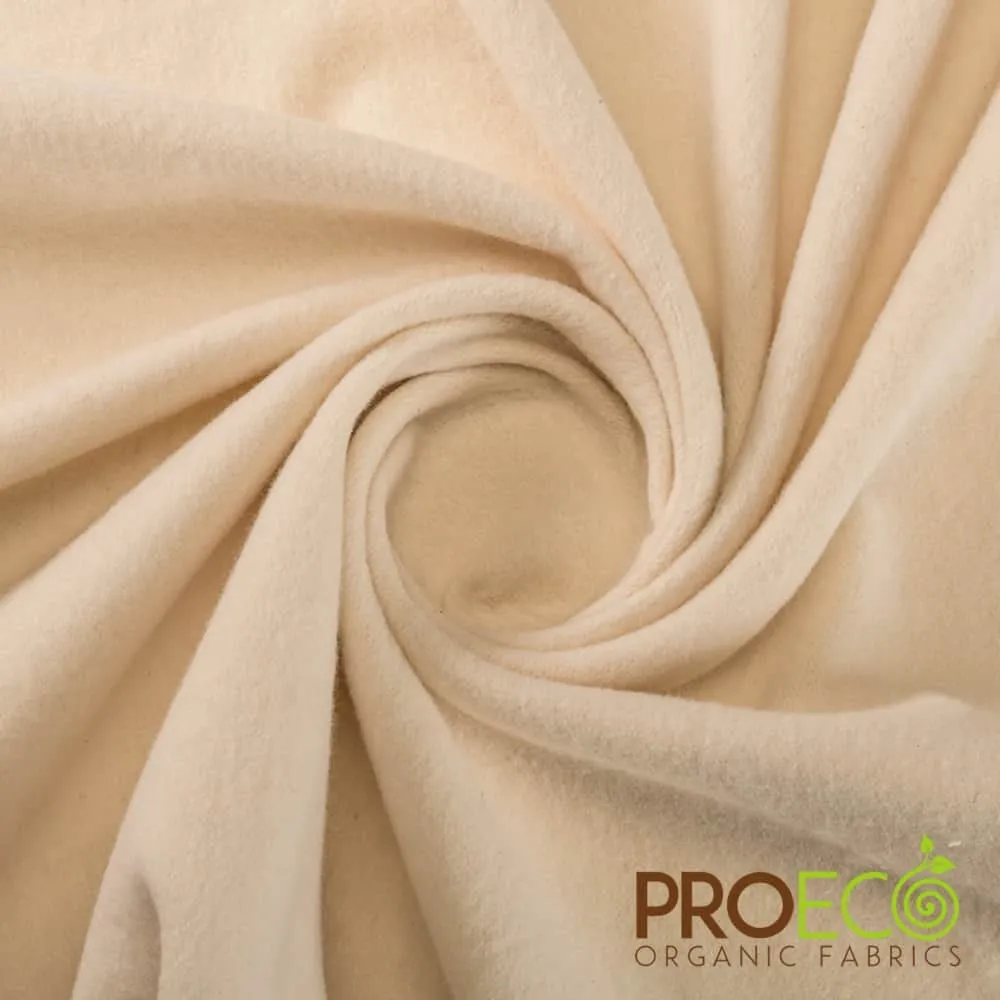 ProECO® Stretch-FIT Organic Cotton Fleece Fabric (W-413)