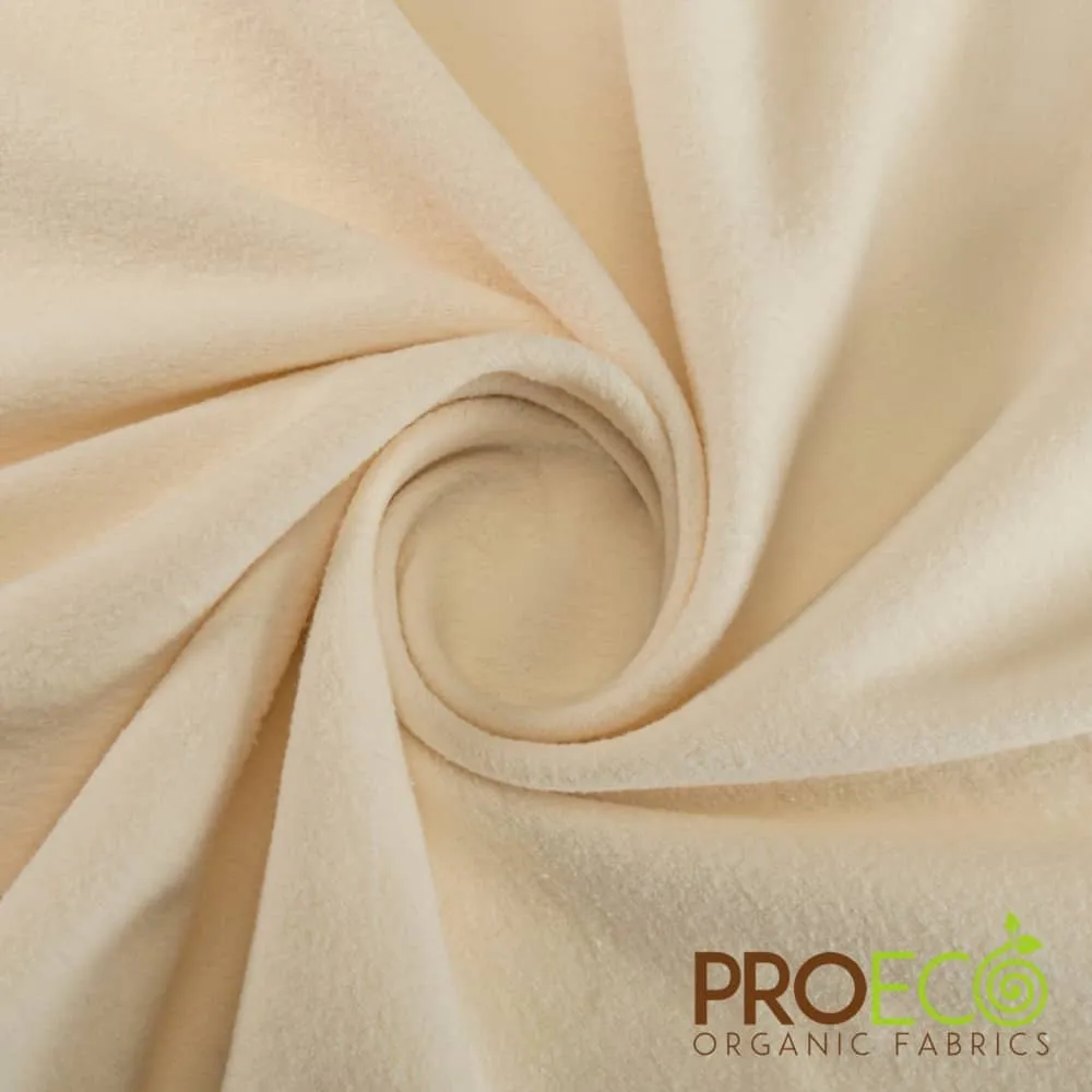 ProECO® Stretch-FIT Organic Cotton Fleece Fabric (W-413)