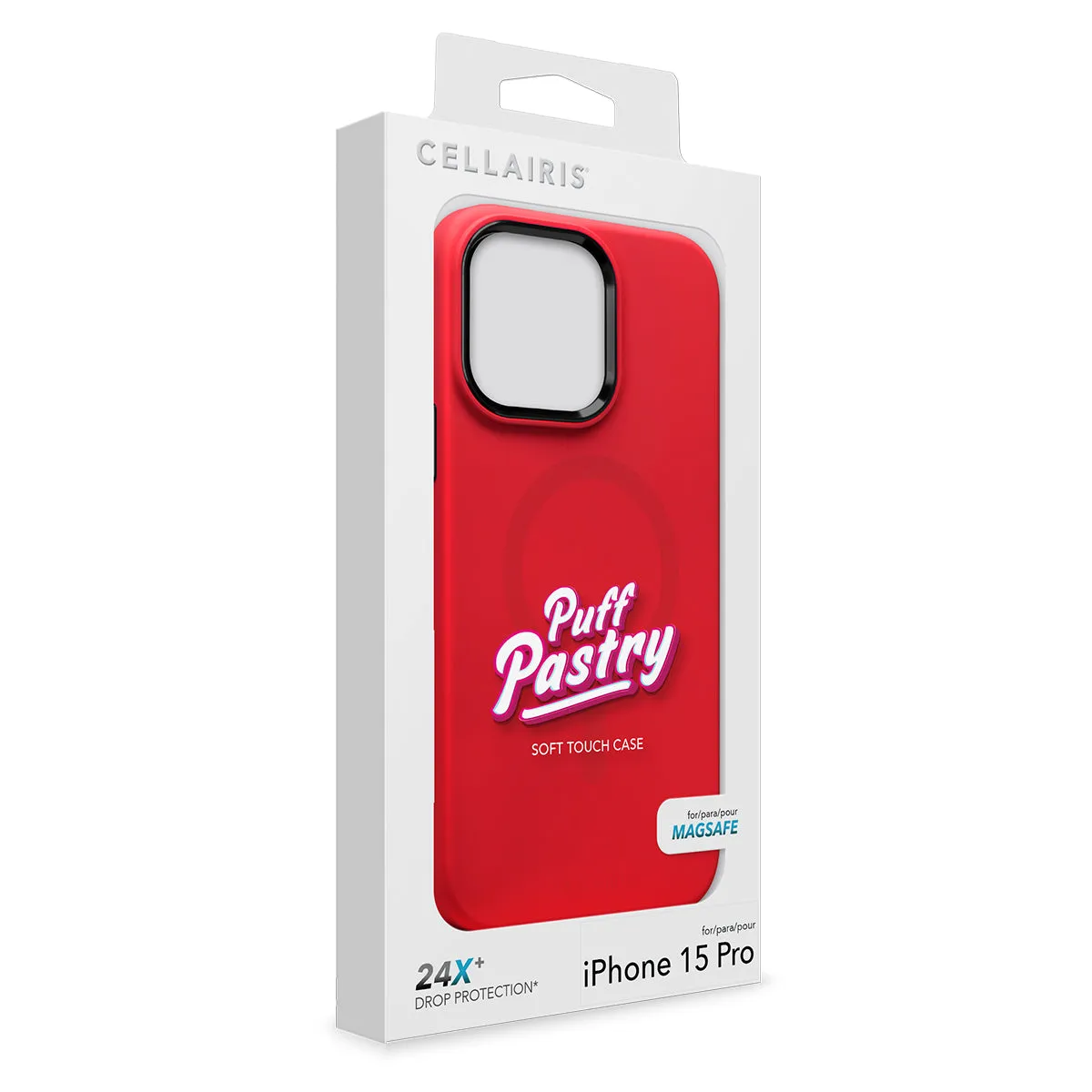 Puff Pastry - iPhone 15 Pro Red Velvet w/ MagSafe Case