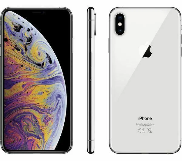 Silver iPhone XS Max