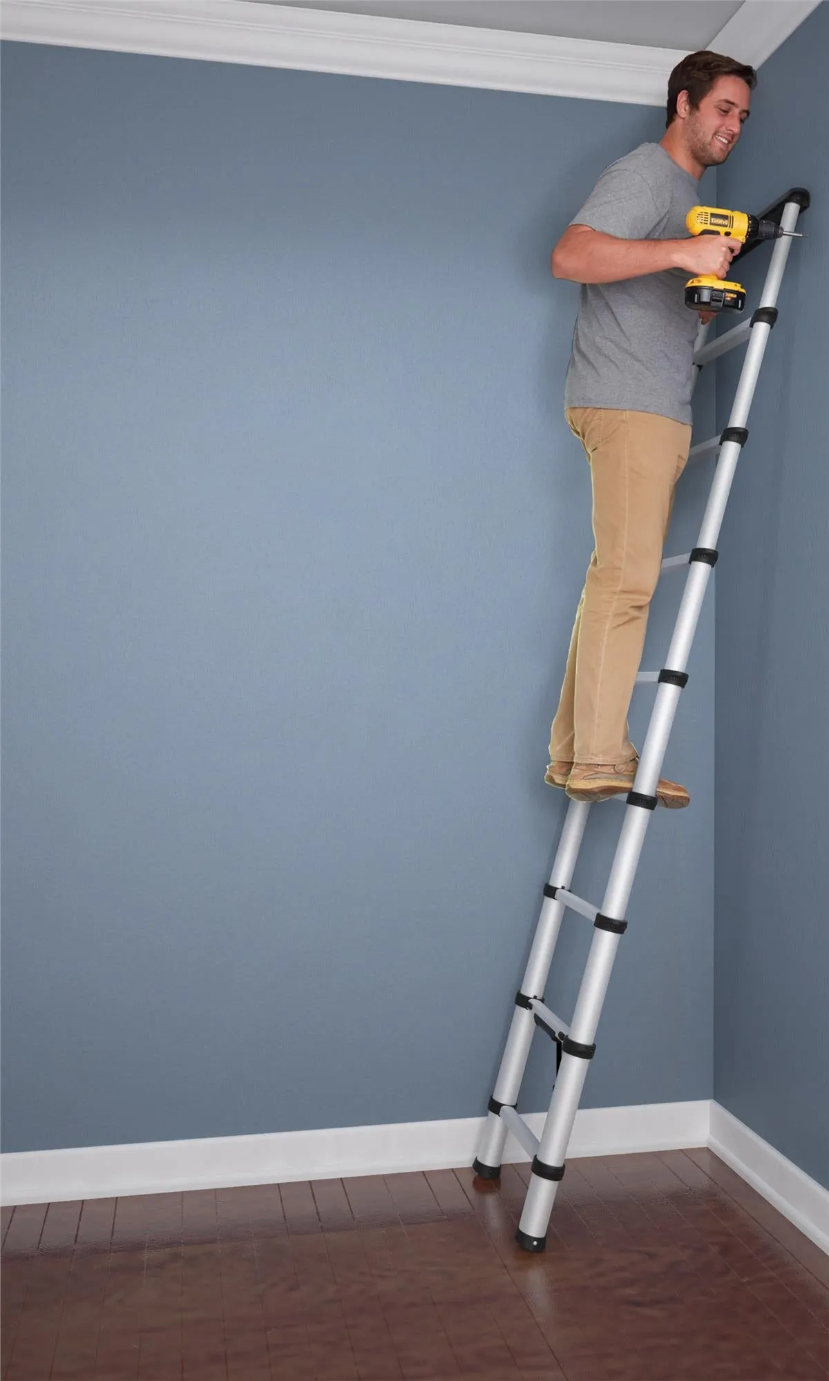 SmartClose 12 Ft. Telescopic Ladder