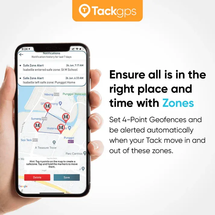 Tack GPS Location Tracker