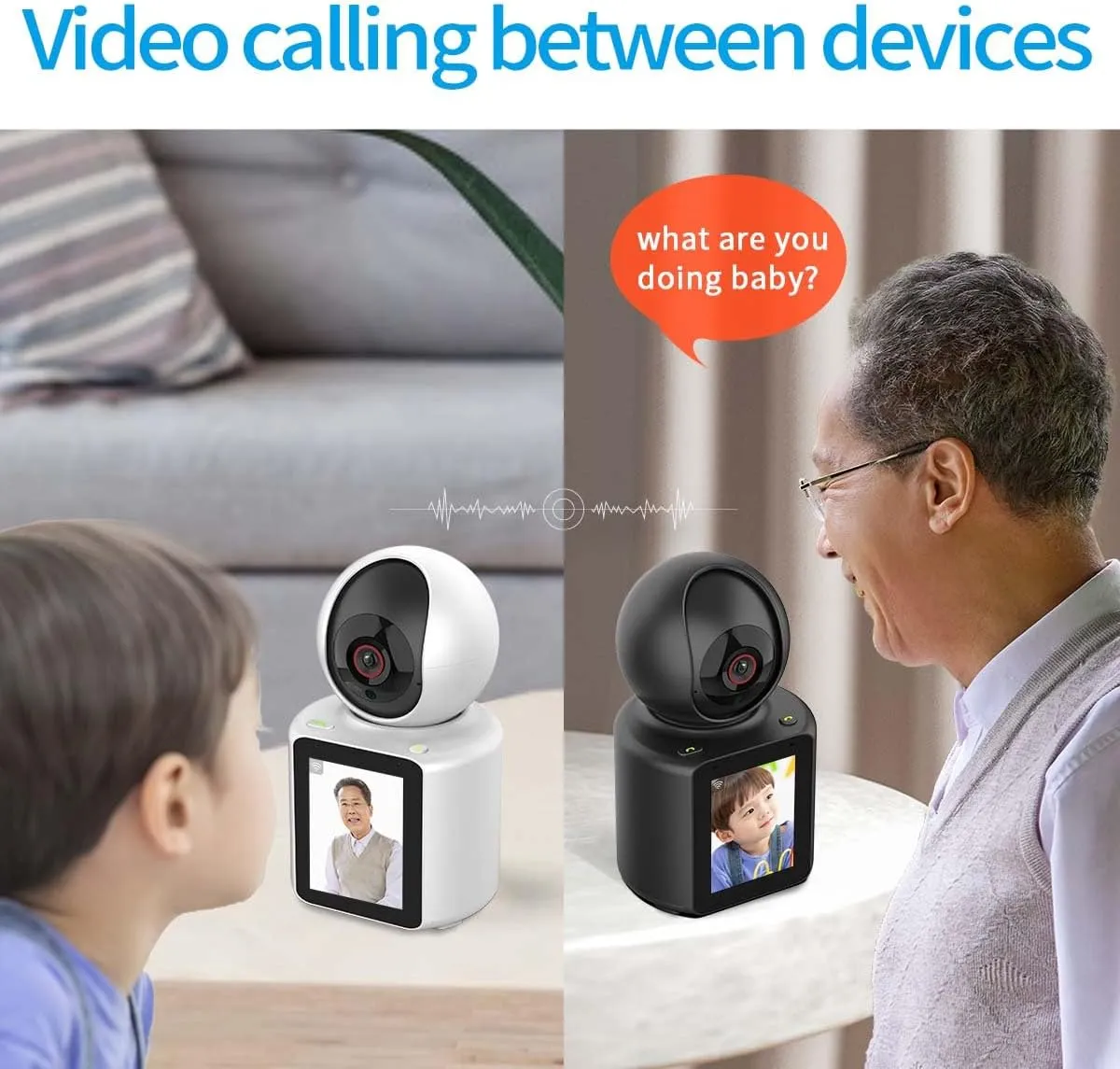 The ChatCam - Two Way Video Calling Surveillance Device