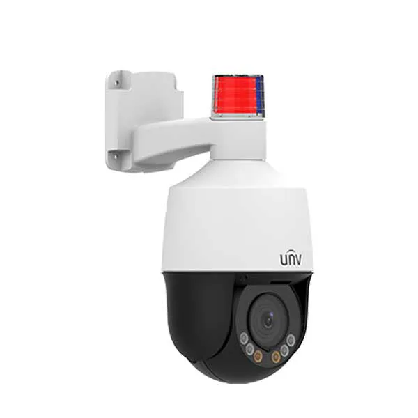 Uniview / UNV / IP / 5MP / Mini PTZ Camera / Motorized Varifocal / 2.8-12mm Lens / Outdoor / WDR / IP66 / 50m Smart IR / LightHunter / Active Deterrence / Built-in Microphone & Speaker / 3 Year Warranty / UNV-675LFW-AX4DUPKC-VG